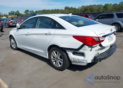 2013 Hyundai Sonata Gls из США, поврежденный, VIN 5NPEB4AC5DH555633